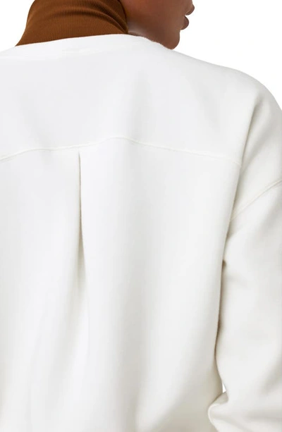 Spanx Airessentials Crewneck Sweatshirt In Powder