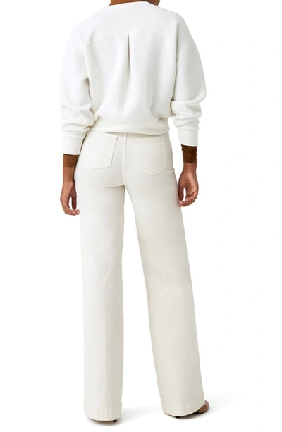 Spanx Airessentials Crewneck Sweatshirt In Powder