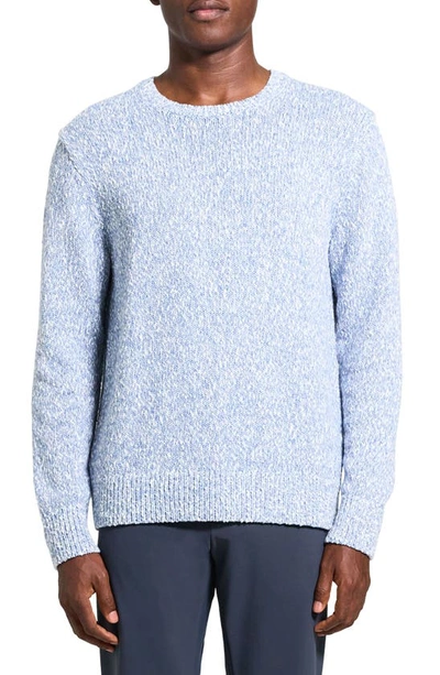 Shop Theory Mauno Breach Crewneck Sweater In Ice Multi