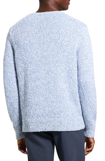 Shop Theory Mauno Breach Crewneck Sweater In Ice Multi