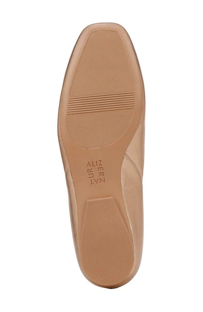 Shop Naturalizer Cody Skimmer Flat In Rose Gold Leather
