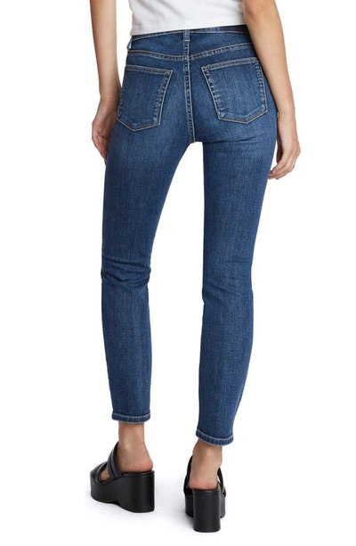Shop Hint Of Blu Ankle Skinny Jeans In Florence Blue