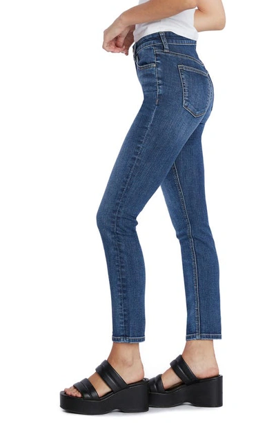 Shop Hint Of Blu Ankle Skinny Jeans In Florence Blue