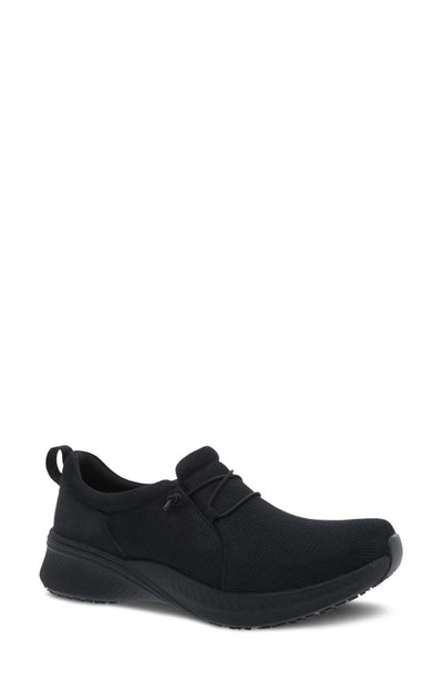 Shop Dansko Marlee Sneaker In Black Mesh