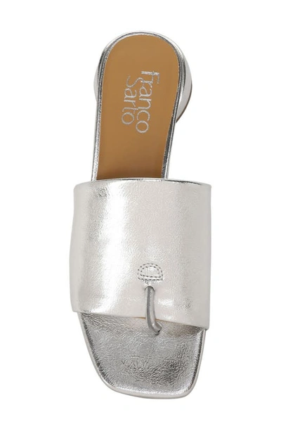 Shop Franco Sarto Loran Sandal In Silver