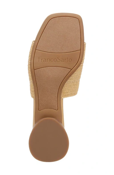 Franco Sarto Loran Slide Dress Sandals In Natural