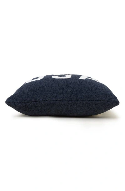 Shop Barefoot Dreams Cozychic™ Team Usa Pillow In Indigo-pearl