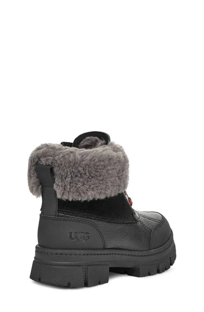 Shop Ugg Kids' Ashton Addie Waterproof Boot In Black