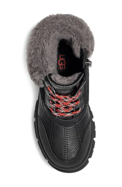 Ugg (r) Kids' Ashton Addie Waterproof Boot In Black