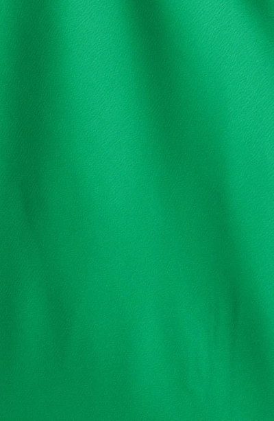 Shop Anne Klein Bias Cut Sleeveless Satin Midi Dress In Emerald Mint