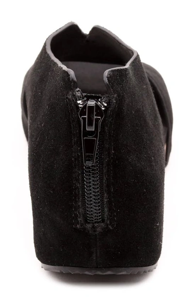 Shop Volatile Gainsbourg Platform Wedge Sandal In Black
