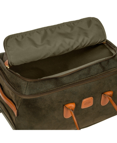 Bric's Milano Life 21" Rolling Duffle In Olive