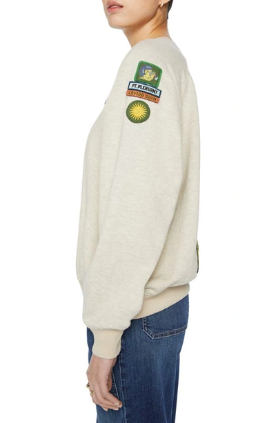 Shop Mother Adventure Patch Sweatshirt In Cookie Season