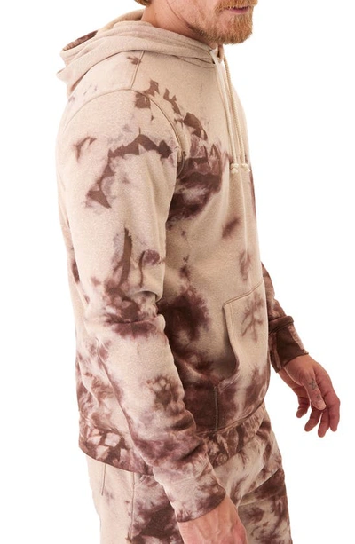 Shop Threads 4 Thought Rory Triblend Tie Dye Hoodie In Chai