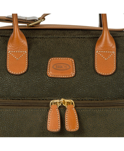 Bric's Milano Life Tuscan Train Case In Olive