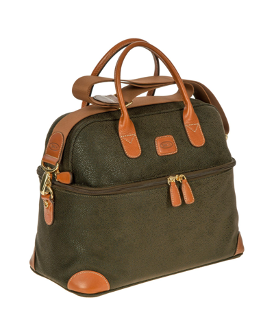Bric's Milano Life Tuscan Train Case In Olive