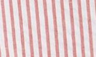 Berle Seersucker Shorts In Red