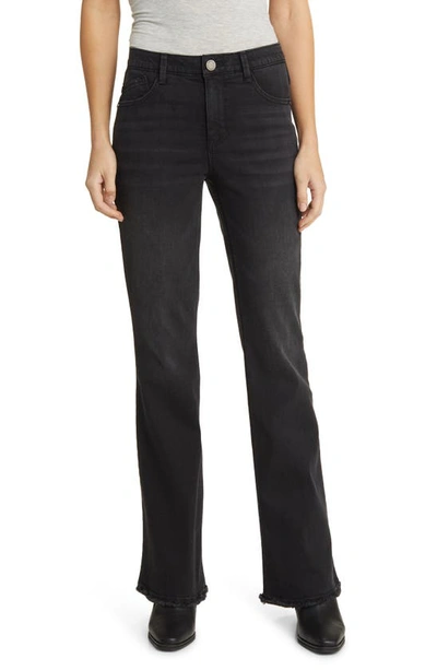 Shop Wit & Wisdom 'ab'solution High Waist Itty Bitty Bootcut Jeans In Washed Black