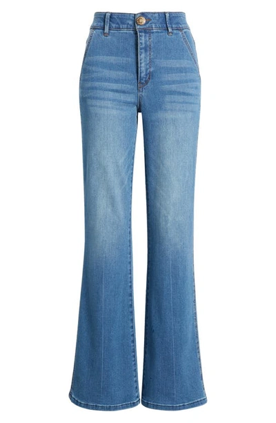 Shop Wit & Wisdom 'ab'solution Sky Rise Bootcut Jeans In Mid Blue
