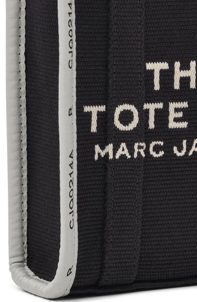Shop Marc Jacobs The Jacquard Crossbody Tote Bag In Black