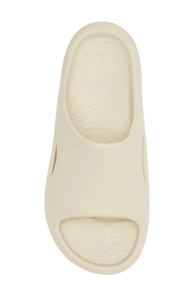 Shop Crocs Mellow Recovery Slide Sandal In Bone