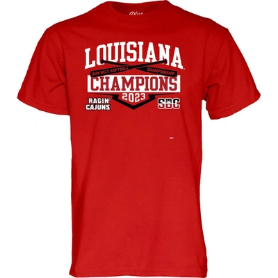 Shop Blue 84 Cardinal Louisiana Ragin' Cajuns 2023 Ncaa Sunbelt Softball Conference Tournament Champions