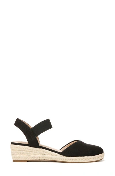 Shop Lifestride Kimmie Ankle Strap Espadrille In Black