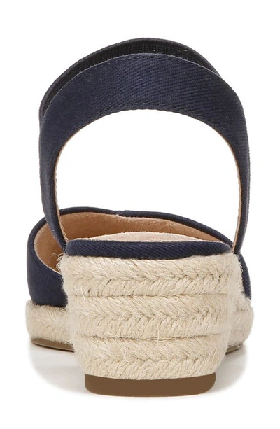 Lifestride Kimmie Ankle Strap Espadrille In Lux Navy