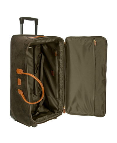 Bric's Milano Life 28" Rolling Duffle In Olive
