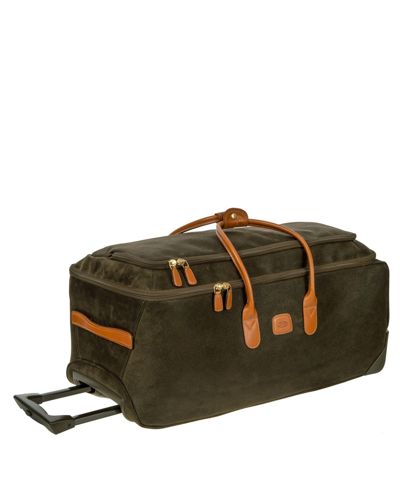 Bric's Milano Life 28" Rolling Duffle In Olive