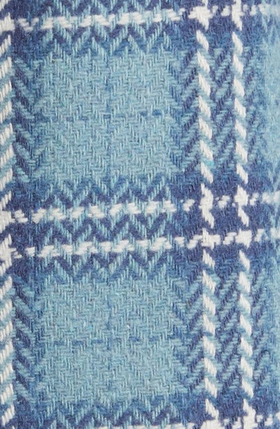 Rails Berkshire Herringbone Check Shirt Jacket In Moonlight Wave