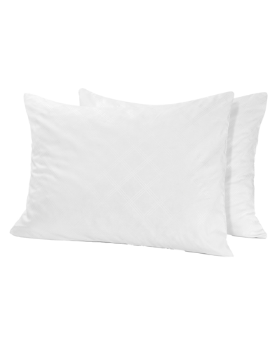 Vibe Cooling Gel-infused Shredded Memory Foam 2-pack Pillow, Jumbo In White