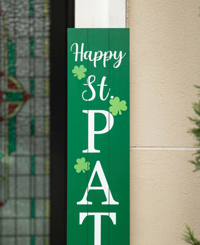 Shop Glitzhome 60" Wooden St. Patrick's Porch Sign In Green