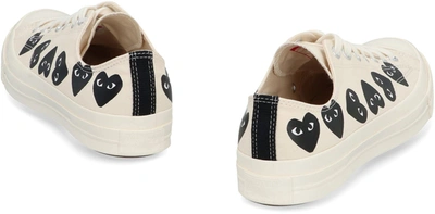 Shop Comme Des Garçons Play Converse X  - Chuck 70 Low-top Sneakers In Ivory