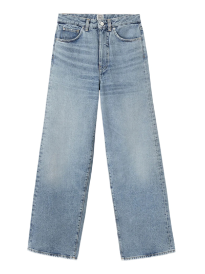 Totême Cropped Wide-leg Jeans