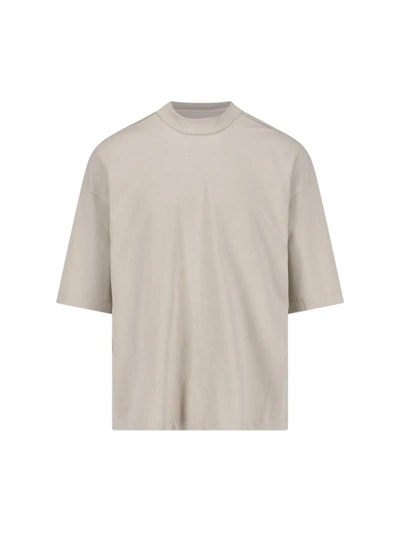 Shop Fear Of God T-shirts And Polos In Beige