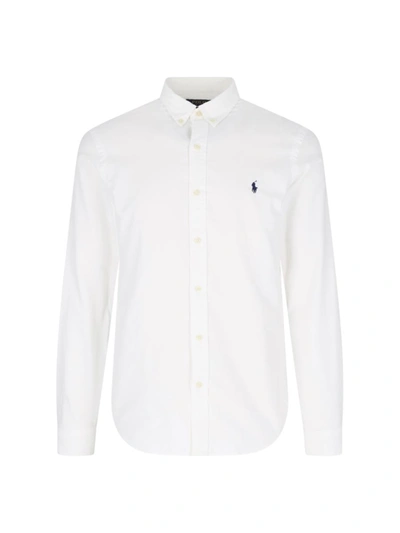 Shop Polo Ralph Lauren Shirts In White