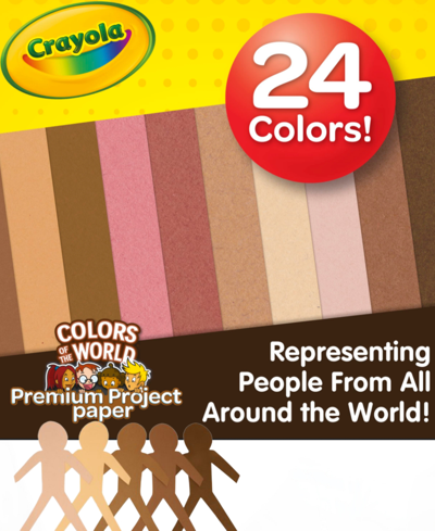 Shop Crayola - Colors Of The World Construction Paper In Multi