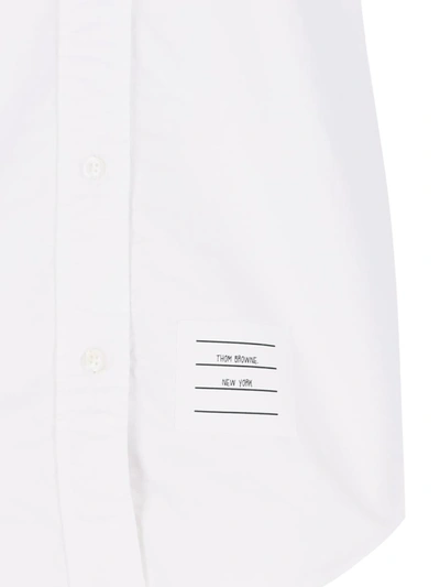 Shop Thom Browne Shirts In White