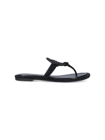 Shop Tory Burch Sandals In Black