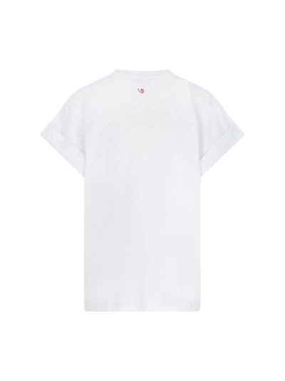 Shop Victoria Beckham T-shirts And Polos In White