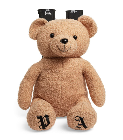Shop Palm Angels Bear Backpack In Brown