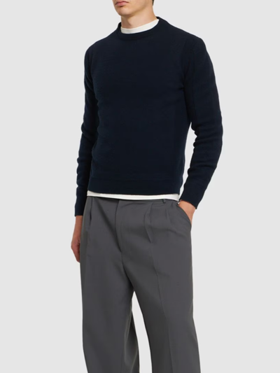 Zegna Wool & Cashmere Crewneck Sweater