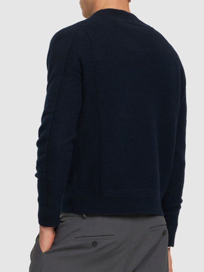 Zegna Wool & Cashmere Crewneck Sweater
