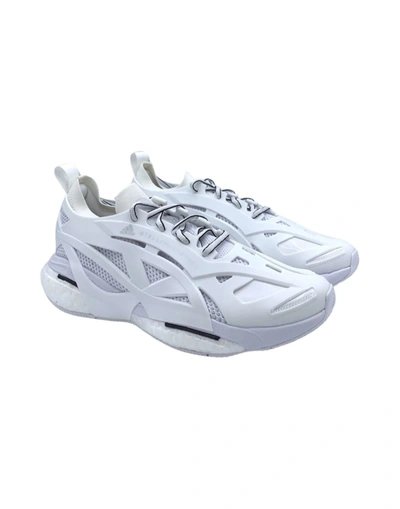 Adidas By Stella Mccartney Asmc Solarglide Cutout Runner Sneakers In White