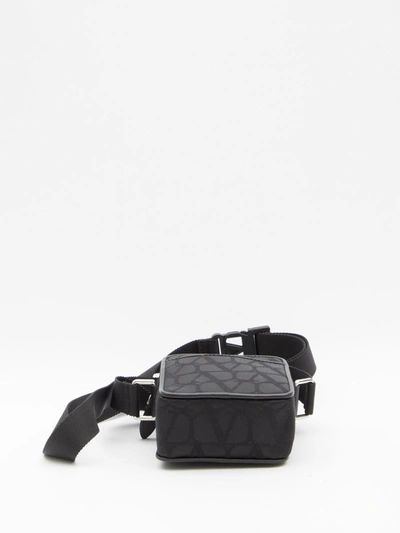 Shop Valentino Black Iconographe Bag