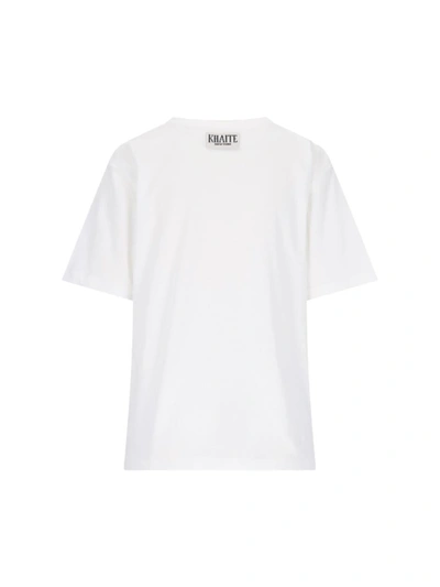 Shop Khaite T-shirts And Polos In White