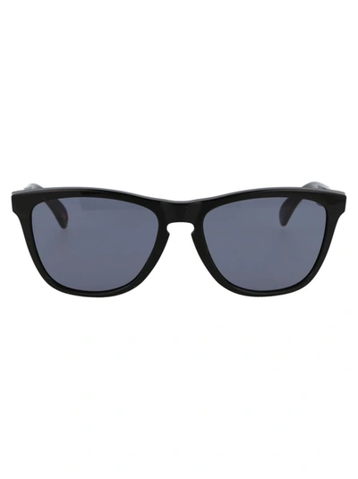 Shop Oakley Sunglasses In 24-306 Polished Black