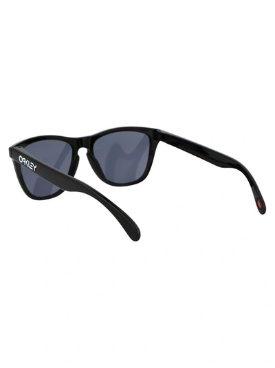 Shop Oakley Sunglasses In 24-306 Polished Black