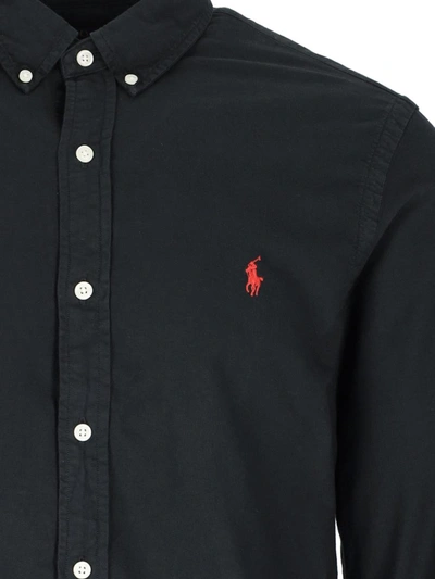 Shop Polo Ralph Lauren Shirts In Black